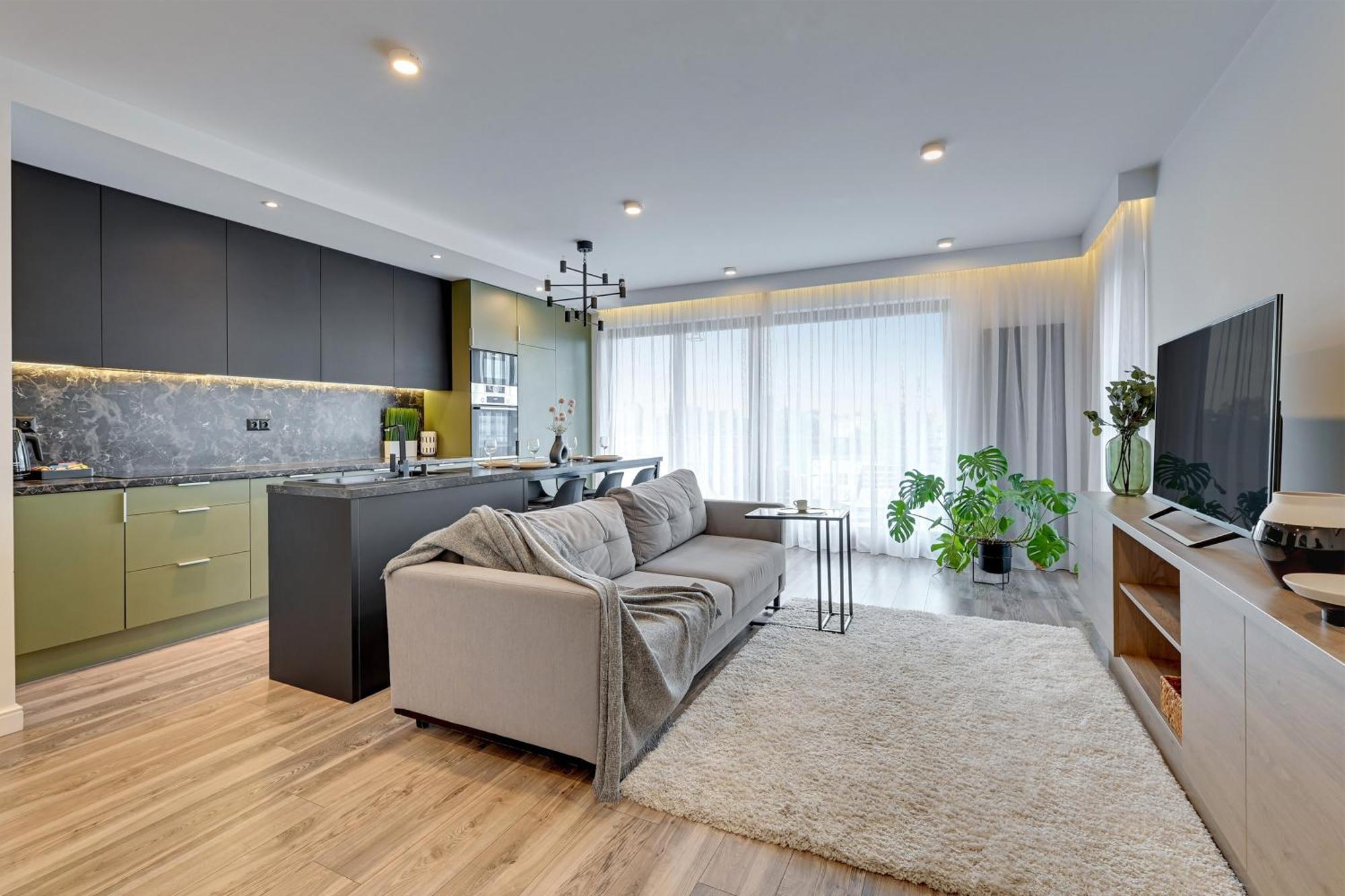 Aura Island Riverside By Downtown Apartments Gdansk Exterior photo